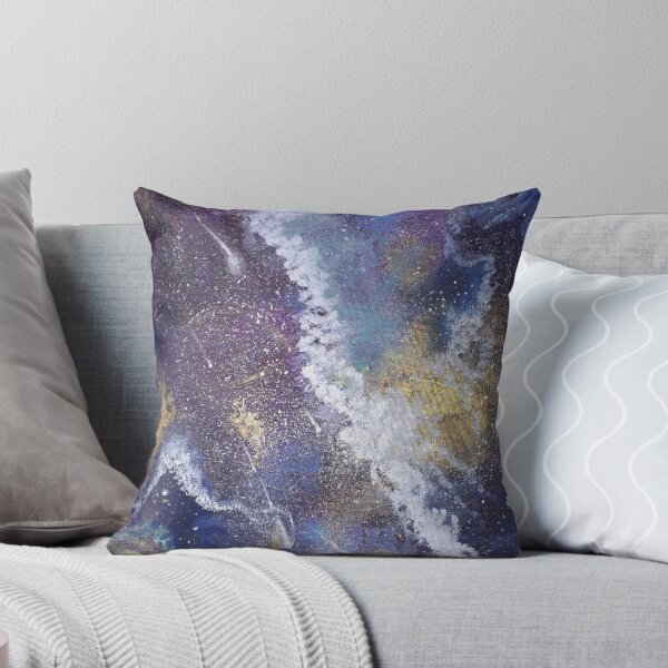 Item preview, Galaxy acrylic painting designed and sold by StefBCreations.