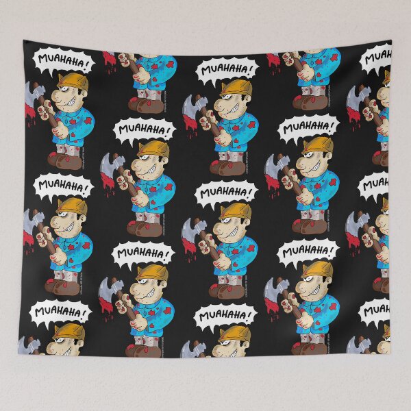 Item preview, Butcher cartoon motif designed and sold by ARTOFDARK.