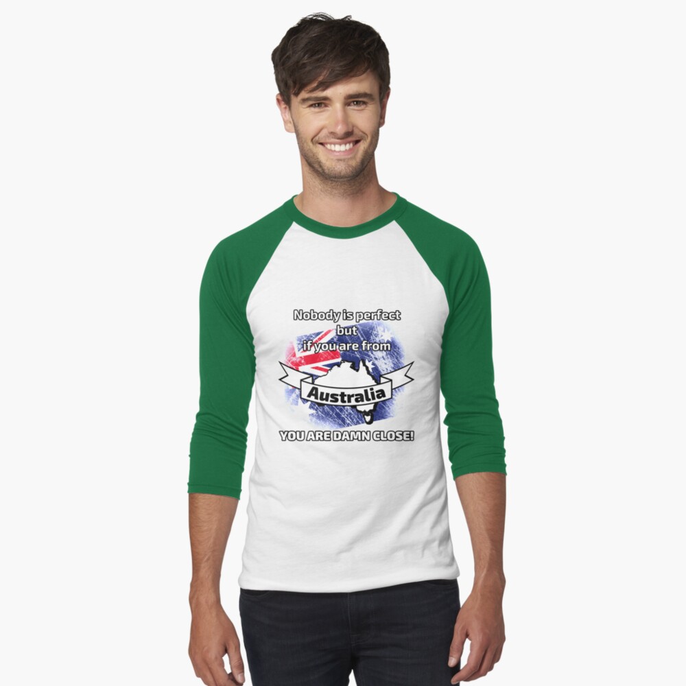 Artikel-Vorschau von Baseballshirt mit 3/4-Arm, designt und verkauft von dynamitfrosch.