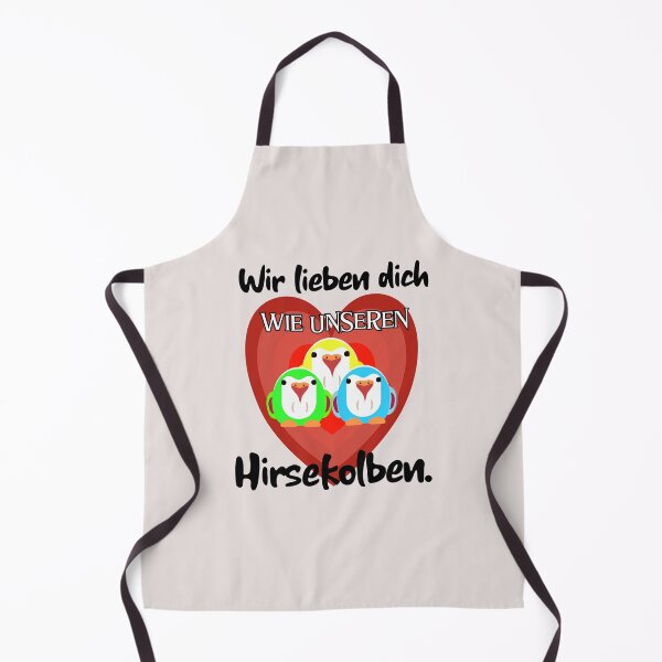 Item preview, Budgies, love you and millet. designed and sold by Bodino.