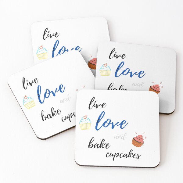 Item preview, live love and bake cupcakes  designed and sold by Maria ..