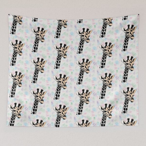 Item preview, Giraffe with paint splats designed and sold by Catherine  Milchard.