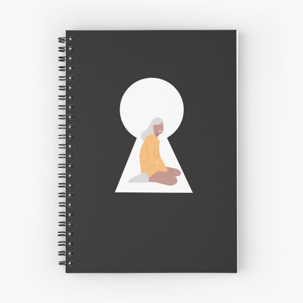 Item preview, Woman through a keyhole designed and sold by NineteenthHole.