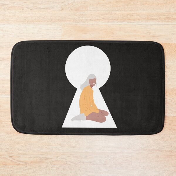 Item preview, Woman through a keyhole designed and sold by NineteenthHole.