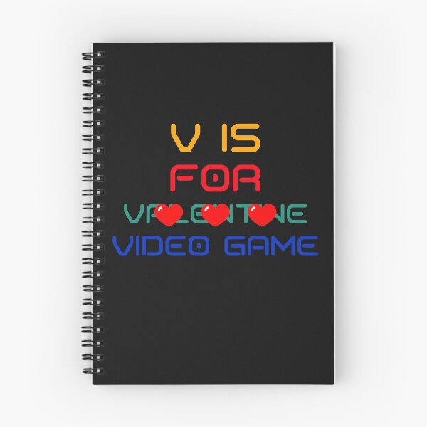 Item preview, V is for video game valentine designed and sold by DARBOL-DESIGN.