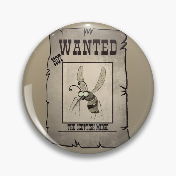Item preview, Not Wanted: The Scottish Midge designed and sold by SolidEarthArt.
