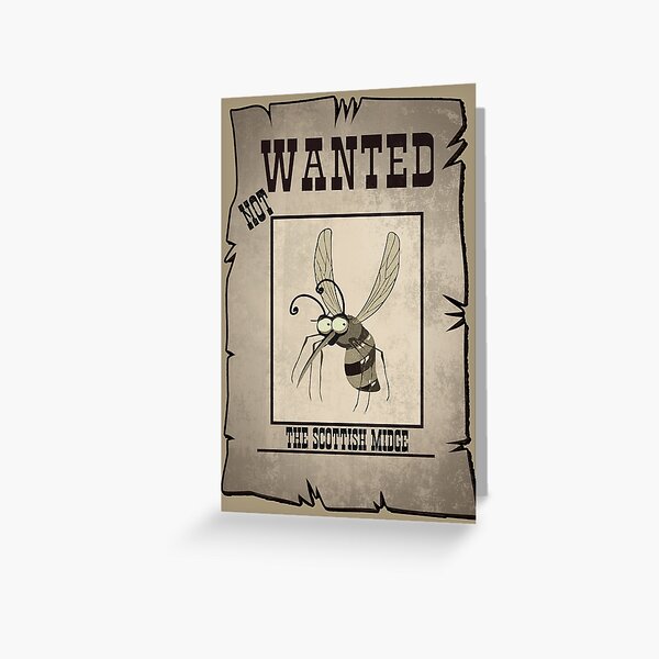 Item preview, Not Wanted: The Scottish Midge designed and sold by SolidEarthArt.
