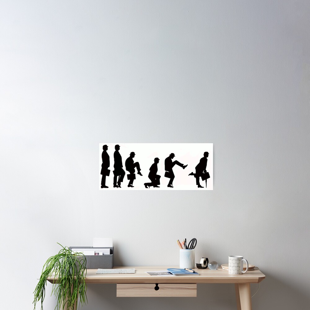 MINISTRY OF SILLY WALKS Poster