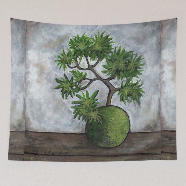 Item preview, Kokedama Pine, Japanese Garden, Bonsai Tree, Cute Plant, Plant Parents, Pine Tree, designed and sold by artenvironments.