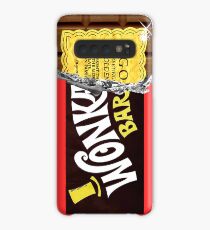 Funda/vinilo para Samsung Galaxy Boleto Dorado de Wonka Chocolate Bar