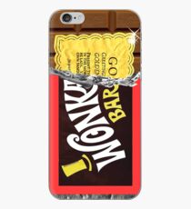 Wonka Schokoriegel Golden Ticket iPhone-Hülle & Cover