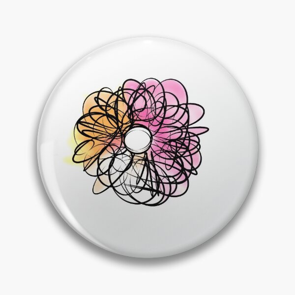 Item preview, Lesbian Scribble Flower Subtle Pride designed and sold by Laineylou394.