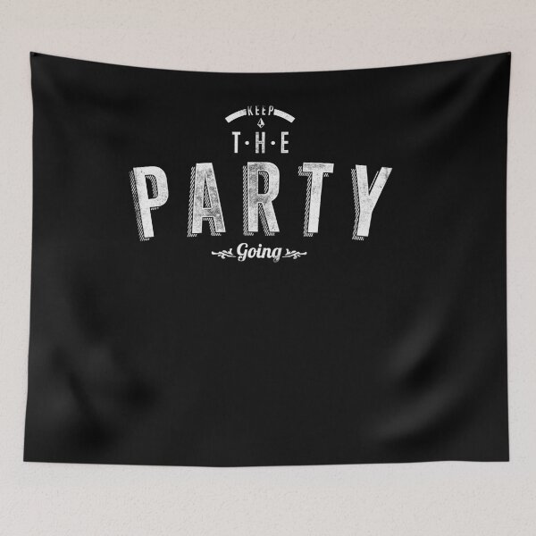 Item preview, Retro Design Keep The Party Going Gift designed and sold by Joxxio.