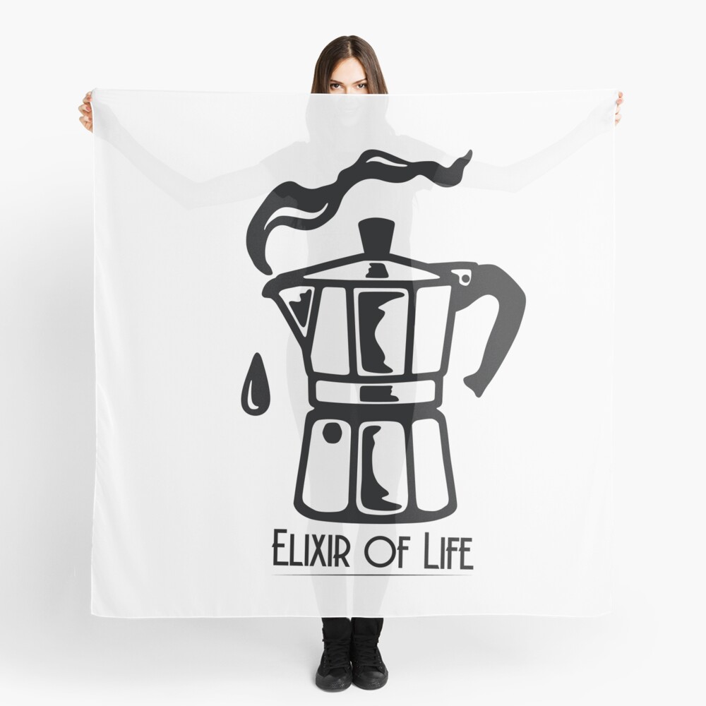 Coffee - Elixir of Life Sticker for Sale by snoop99
