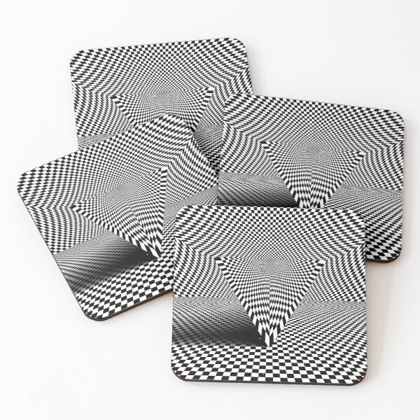 Item preview, Triangle with checkered lines designed and sold by divincreador.