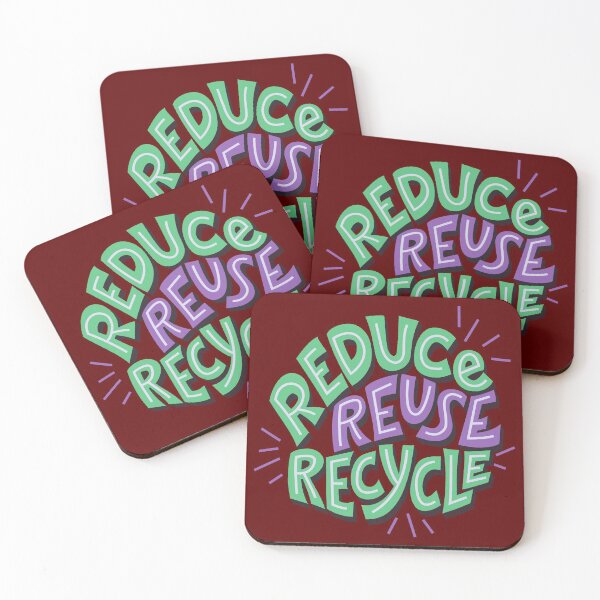 Item preview, Reduce Reuse Recycle Eco Friendly Husband Wife Friend Gift designed and sold by cattiktoks1718.