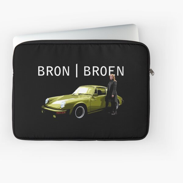 Bron I Broen I The Bridge fandom - Saga Norén with her car Laptop Sleeve