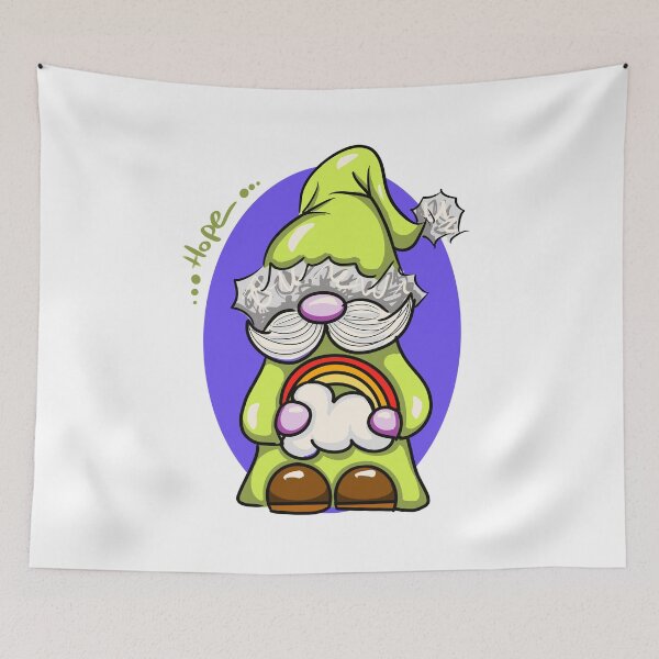 Item preview, Hope Gnome designed and sold by lovingkakeart.