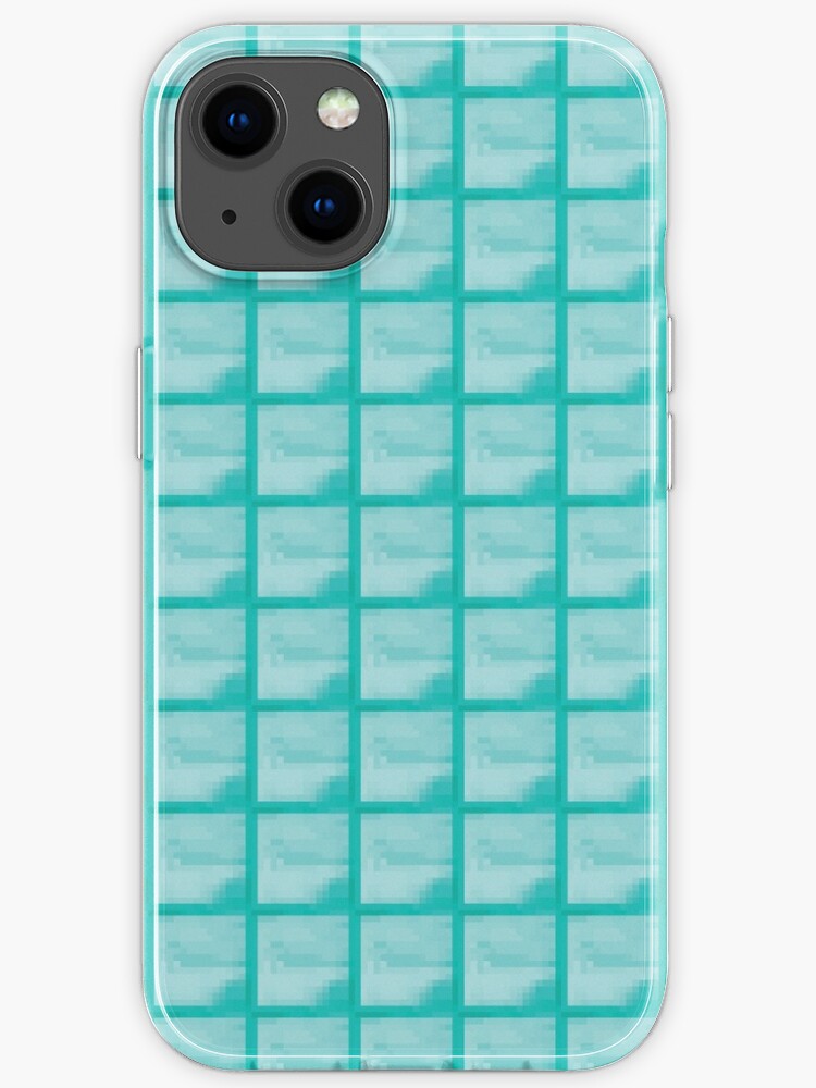 Minecraft Diamond Block Iphone Case For Sale By Bluewaydesign Redbubble