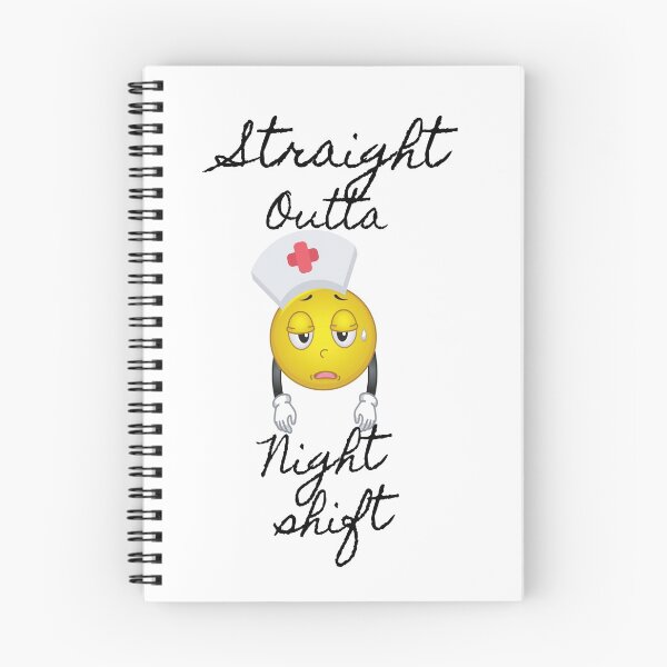 Item preview, Straight Outta night shift designed and sold by PF-creations.