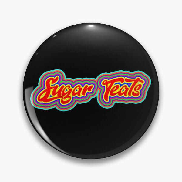 Item preview, Rainbow Sugar Teats Candy Logo, WTF Word Art, Single and Repeating Pattern designed and sold by Nicolette Olivier.