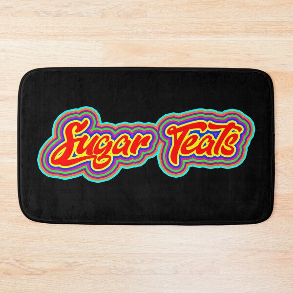Item preview, Rainbow Sugar Teats Candy Logo, WTF Word Art, Single and Repeating Pattern designed and sold by Nicolette Olivier.