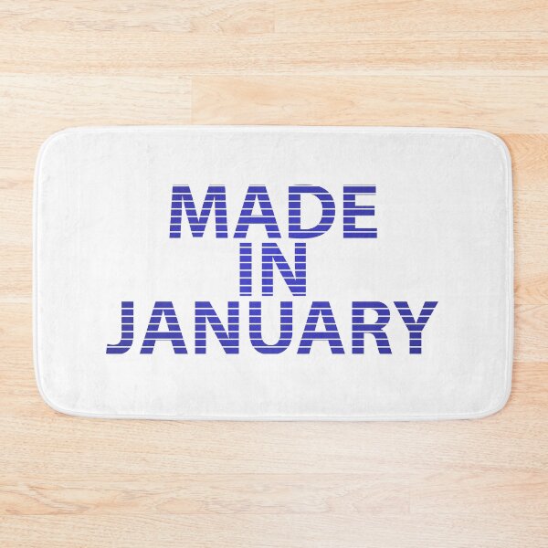 Item preview, Made in January designed and sold by MHabeeb.