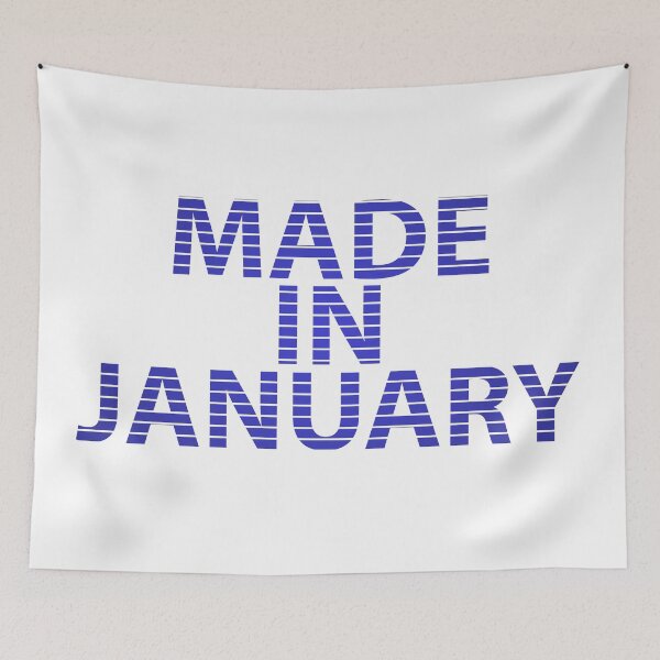 Item preview, Made in January designed and sold by MHabeeb.