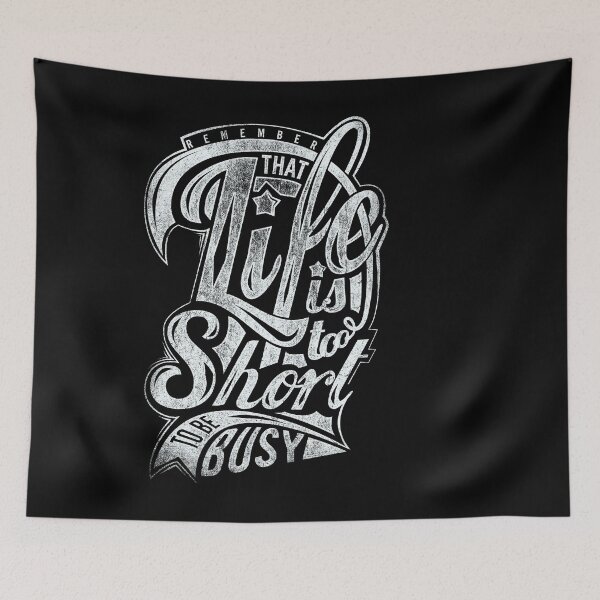 Item preview, Vintage Design Remember That Life Is Too designed and sold by Joxxio.