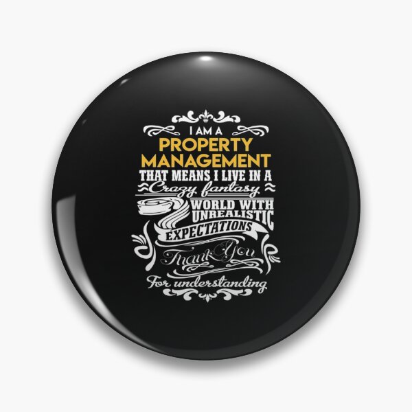 Item preview, Property Management T-ShirtProperty Management T Shirt - Live In Crazy Fantastic World Gift Item Tee designed and sold by ViceCenty.