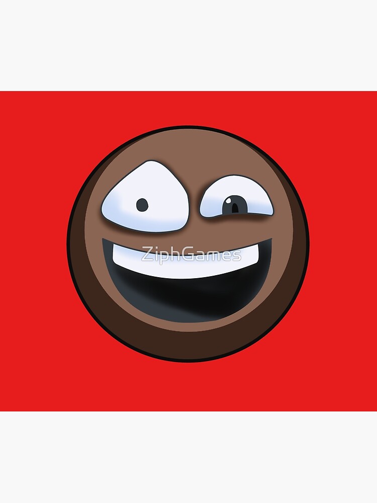 "laughing emoji - red" Poster by ZiphGames | Redbubble
