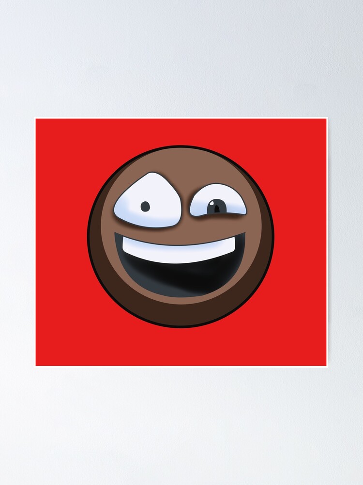 "laughing emoji - red" Poster by ZiphGames | Redbubble