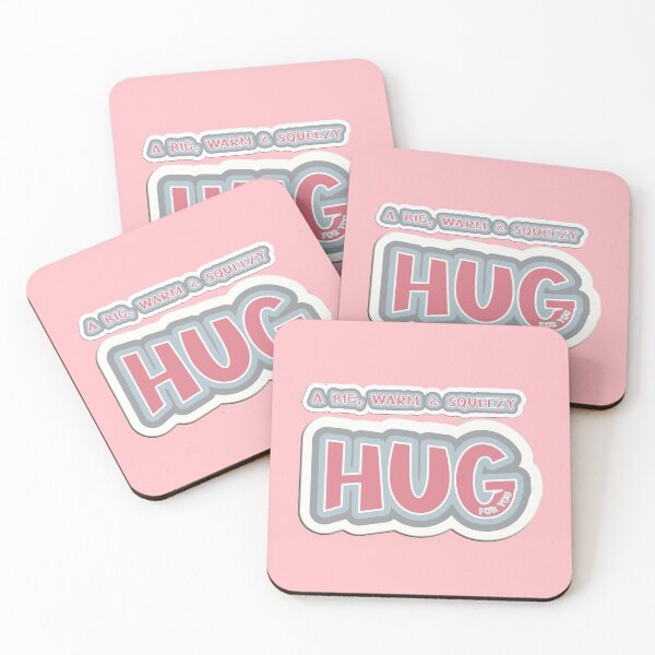 Item preview, Send big squeezing hug coupon to someone special  - like a virtual hug kiss designed and sold by Caroline Laursen.