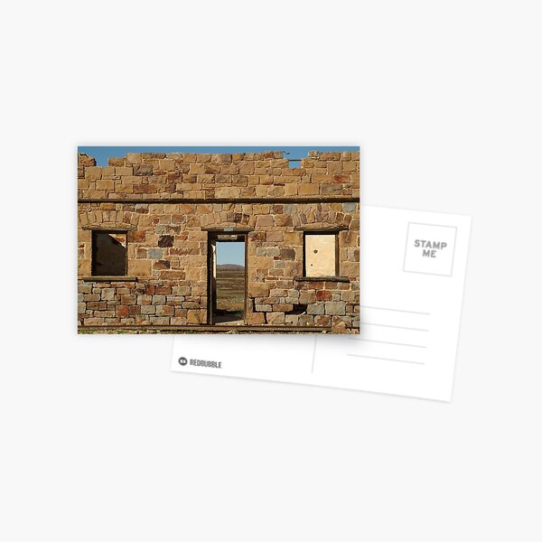 Joe Mortelliti Gallery - North Peake Ruins, Old Ghan Railway, South Australia. Postcard