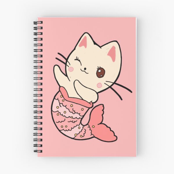 Item preview, Cute Mermaid cat lovers meow kitten pet artwork designed and sold by Mustapha  ALAHAYANE.