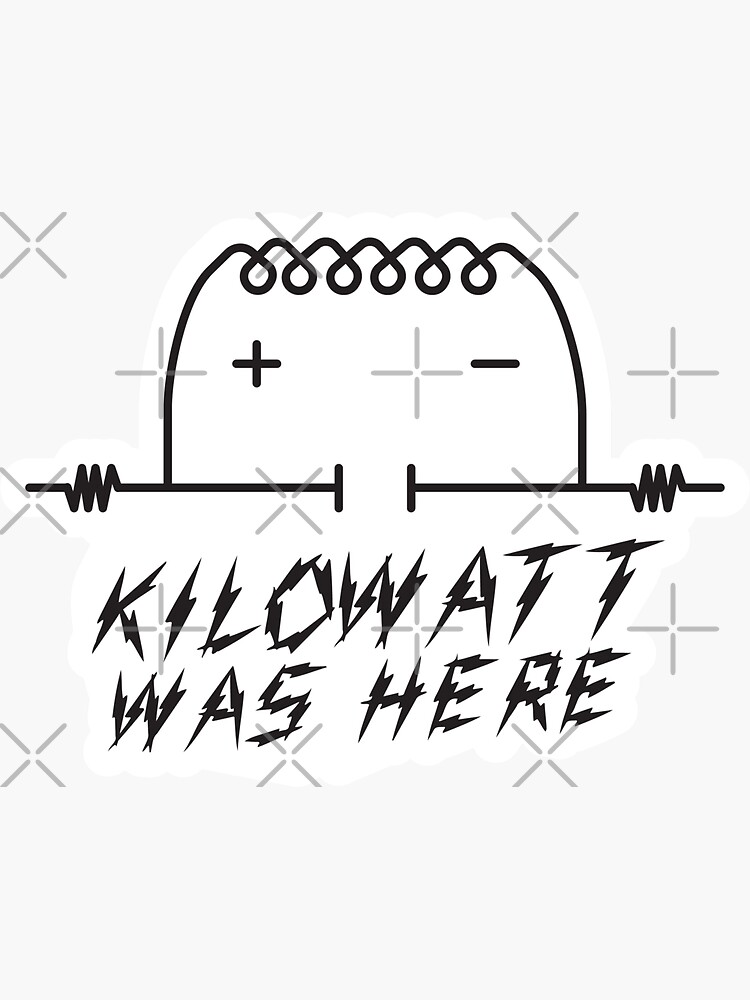 Kilowatt was Here (Kilroy Meme) by brainthought