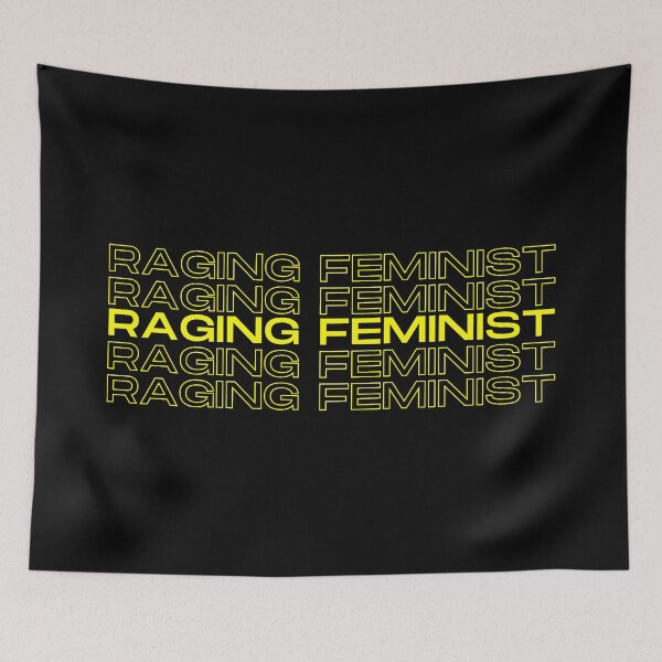 Item preview, Raging Feminist Duplicated Text designed and sold by Nathalie Aynié.