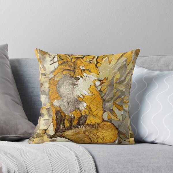 Item preview, Fox in the Sunflowers Forest designed and sold by Hidden  Style Store.