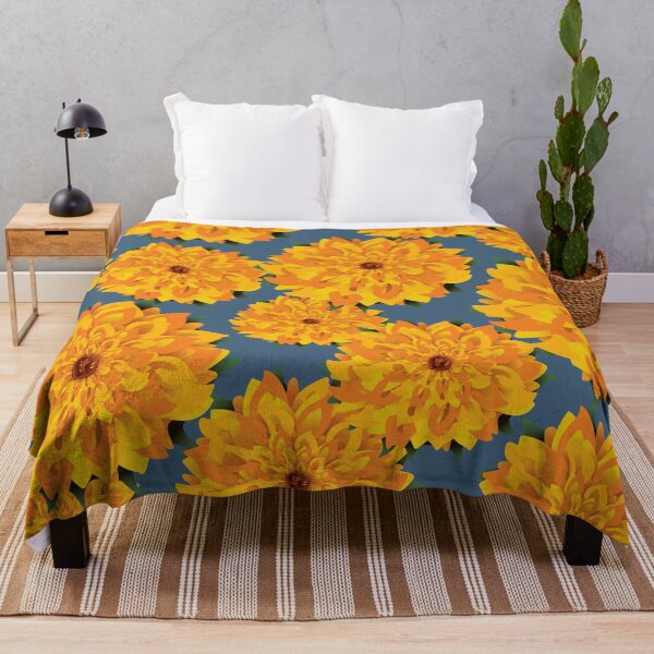 Item preview, Sunflowers on Blue designed and sold by jeff-jones.