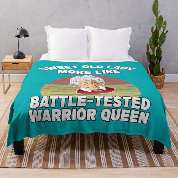 Item preview, Funny Sweet Old Lady More Like Battle-Tested Warrior Queen designed and sold by Imadovic.