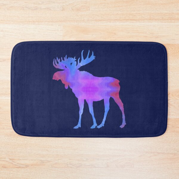 Item preview, Blue Red Purple Galaxy Moose designed and sold by FaithAndForest.