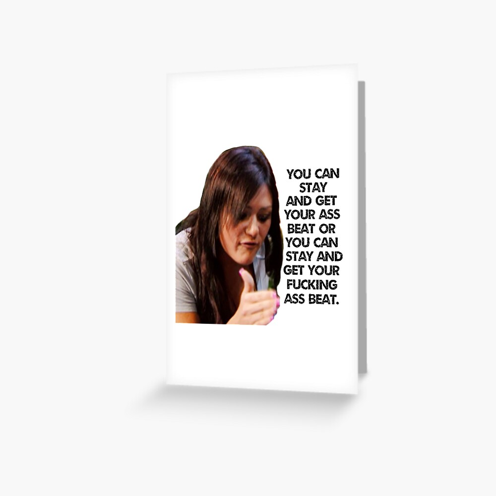 SNOOKI FROM JERSEY SHORE Greeting Card for Sale by ematzzz