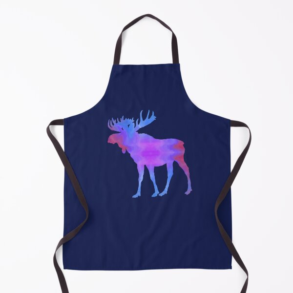 Item preview, Blue Red Purple Galaxy Moose designed and sold by FaithAndForest.