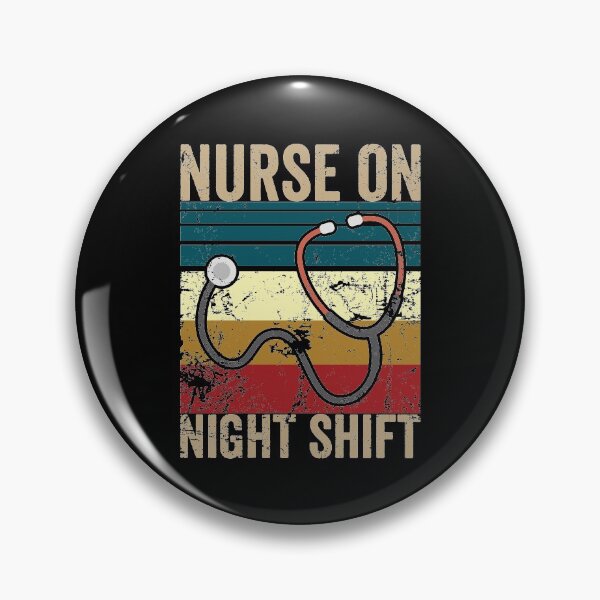 Item preview, Vintage nurse on night shift designed and sold by noahs-shop.
