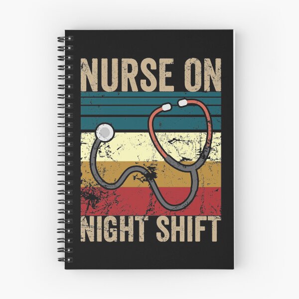 Item preview, Vintage nurse on night shift designed and sold by noahs-shop.