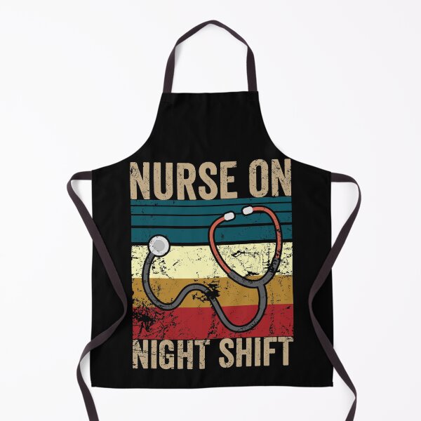 Item preview, Vintage nurse on night shift designed and sold by noahs-shop.