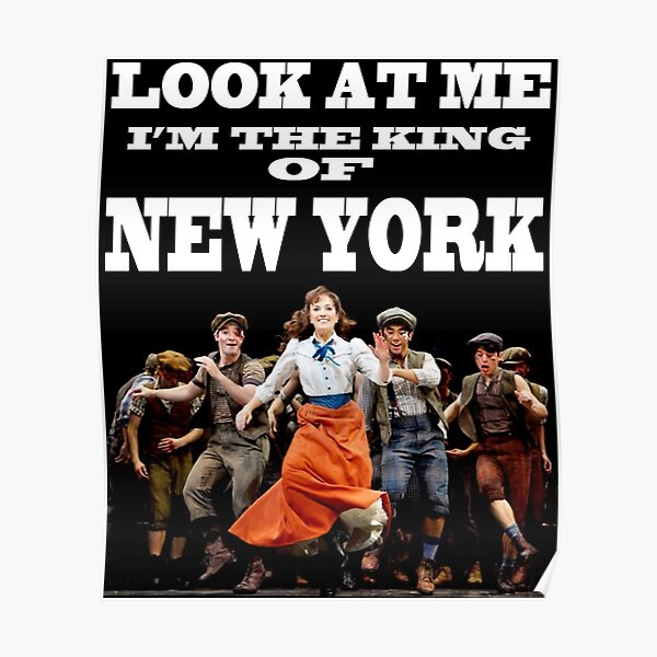 The Broadway Musical Poster By Christopher66 Redbubble