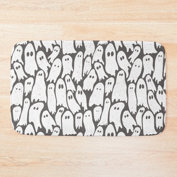 Item preview, Ghosts with pink speckles designed and sold by Shelley Gilbert.