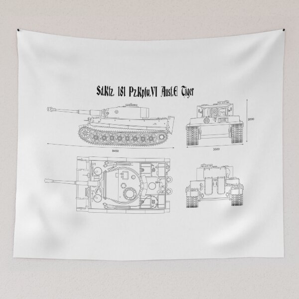 Item preview, Tiger Tank plans designed and sold by JollyImp.