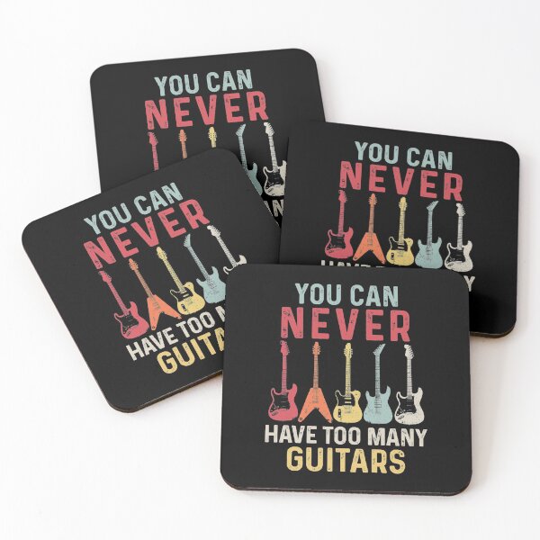 Item preview, Funny Retro Vintage - You Can Never Have Too Many Guitars Music -Best Funny Gift For Guitar Lovers designed and sold by NDTStore.